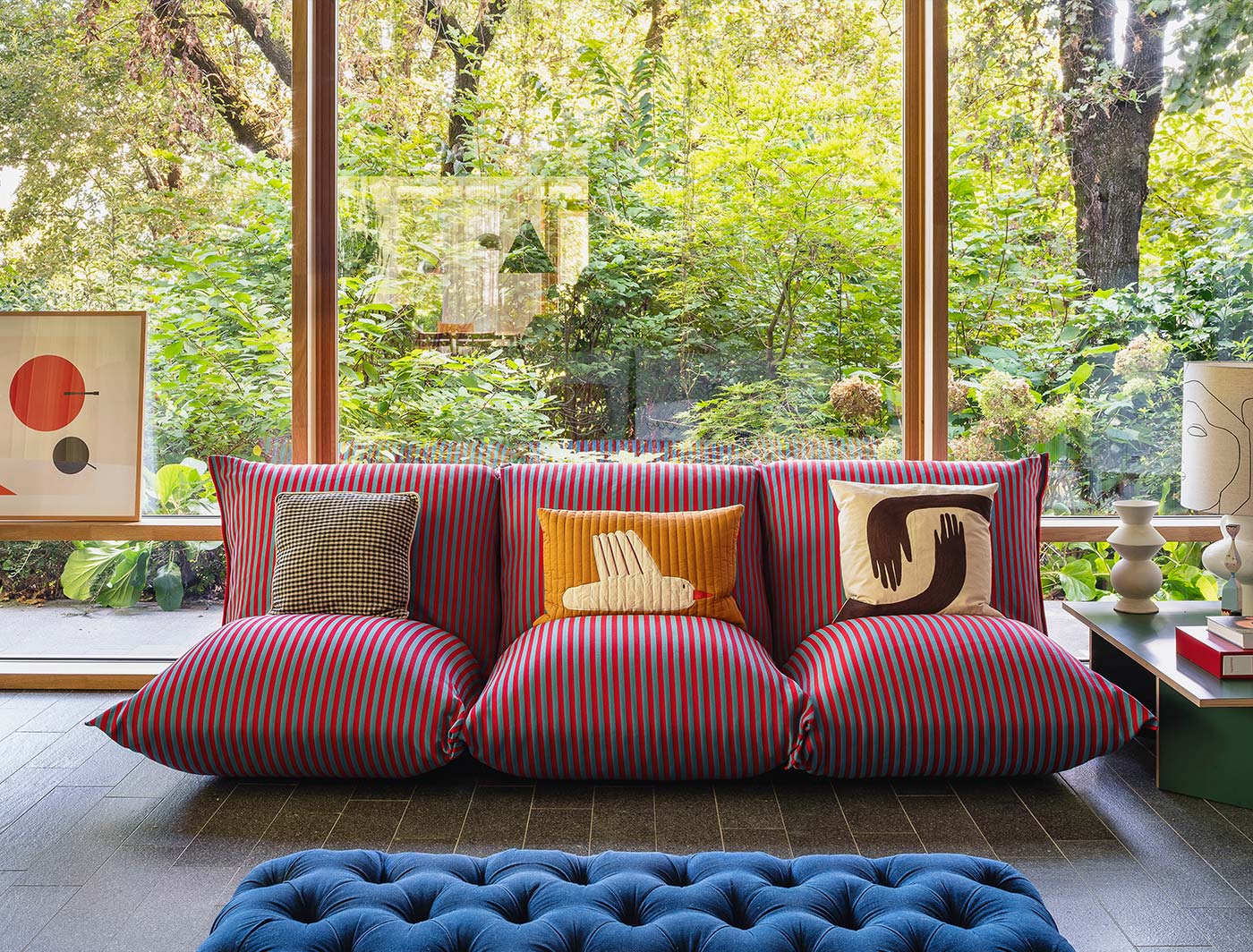 outdoor upholstered collection brezza by s•cab