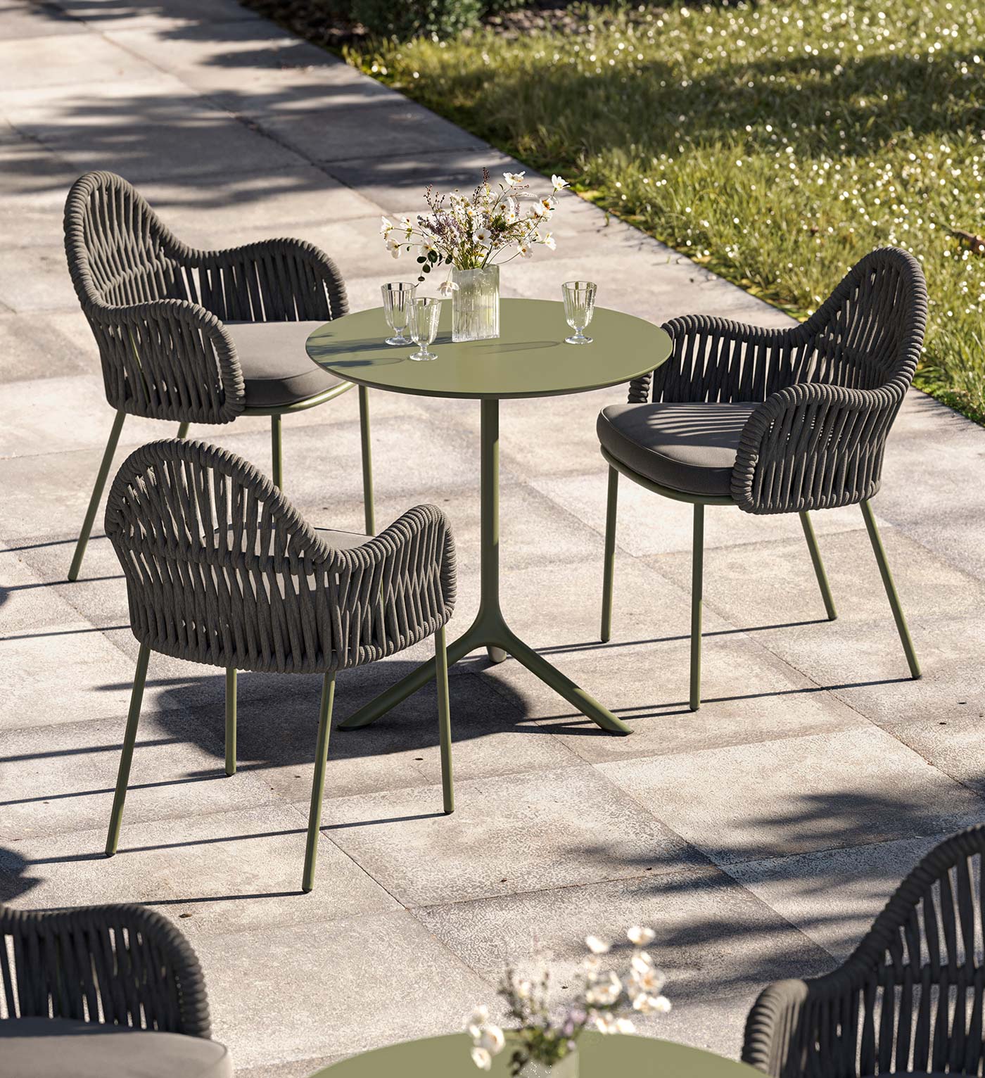 outdoor seating collection by S•CAB